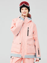 Chaqueta de snowboard y esquí Dope de montaña con aislamiento para mujer